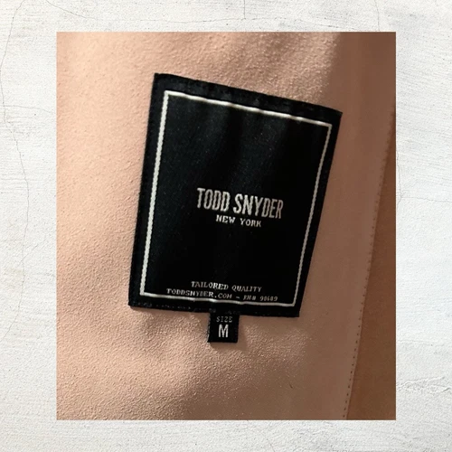 Todd Snyder Custom Lamb Suede Jacket – A Rare, One-of-a-Kind Piece - Picture 6 of 8