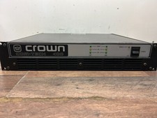 Crown Com-Tech 400 Professional Stereo 400W Power Amplifier, 1 good channel