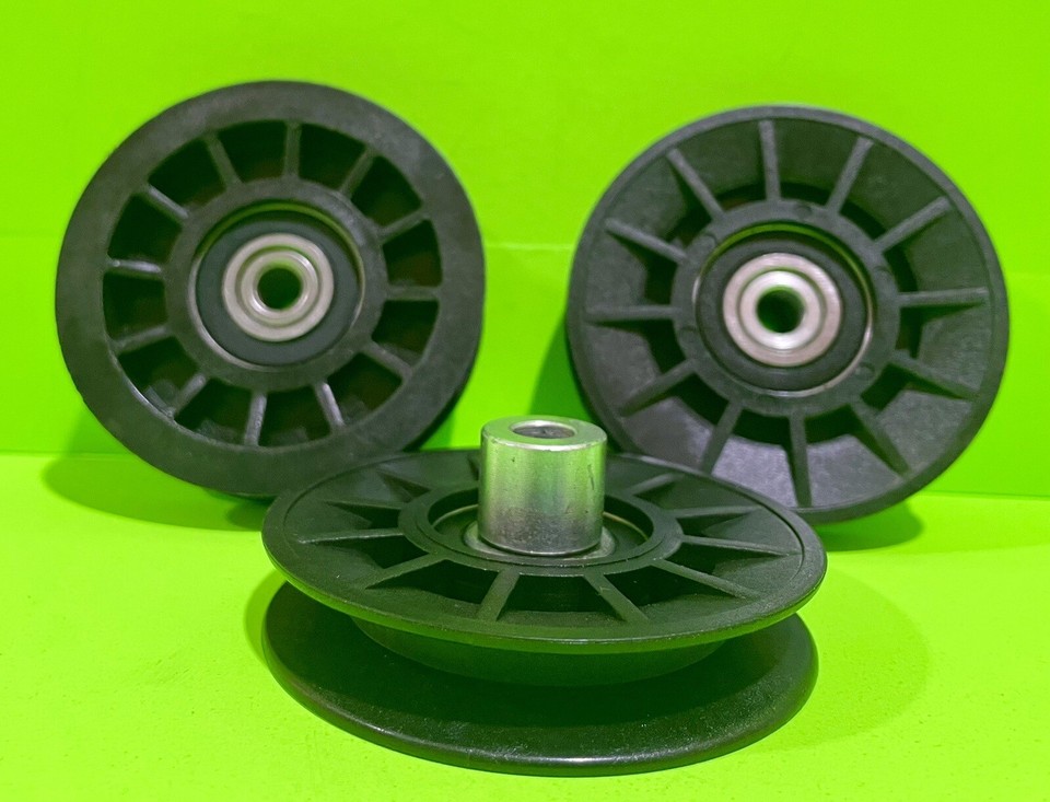 Kit Puleggia Folle YTH24V48 Kit Cinghia E Puleggia Per Trattorini Husqvarna Yth24v48 Yth22v42 Yth2146 Ricambio J 1155985 - Foto 8