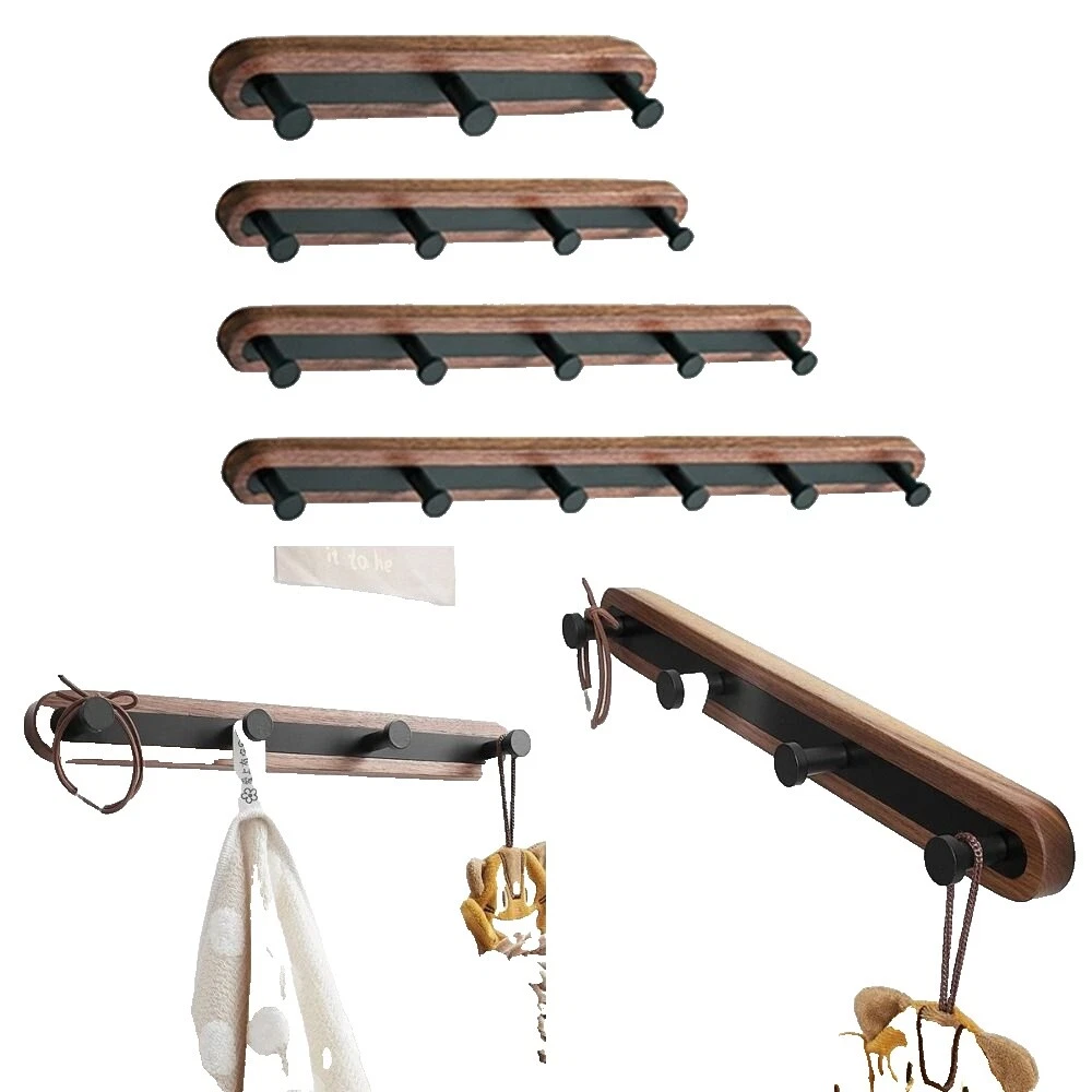 Ganchos y Colgadores para multicolor de madera