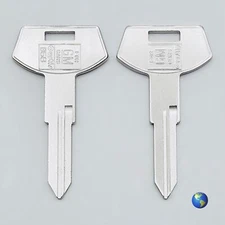 B68 Key Blanks for Buick, Chevrolet, Oldsmobile, and Pontiac (2 Keys)