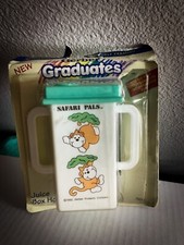 Vintage 1992 Gerber Graduates Juice Box Holder - Safari Pals - 1990s Nostalgia