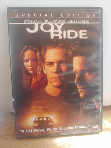 JOY RIDE 2001 Special Edition Psychological Thriller DVD Movie w/ PAUL ...