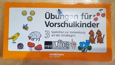 mini Lük Heft, Übungen für Vorschulkinder 3, Vorbereitung auf den Schulbeginn