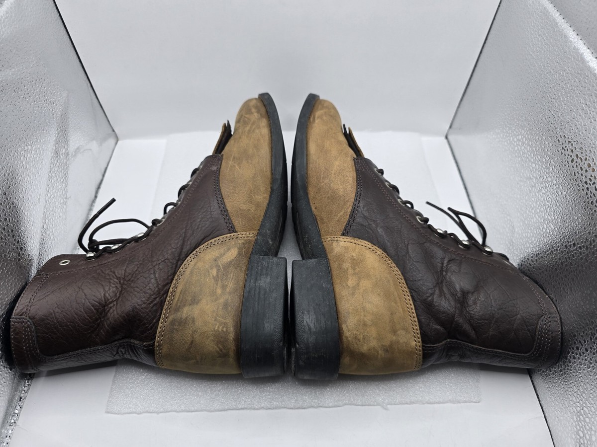 Ariat Ladies Heritage Lacer II with Kiltie Distressed Brown Boot