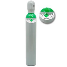 Bombola di gas Argon puro 5.0 (100%) 8 Litri Gas di saldatura TIG 1.7m3 legalizz