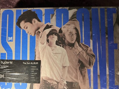 SuperM The 1st Album Super One CD New & Sealed 1st Edition 48 hour tracked
