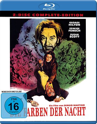 DIE FARBEN DER NACHT George Hilton EDWIGE FENECH BLU-RAY TUTI I COLORI DEL BUIO