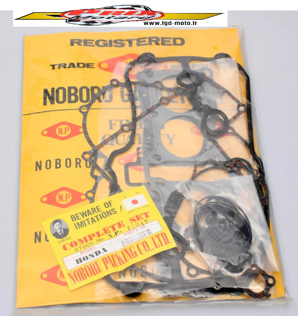 Pochette joints moteur complète Honda CBR 600 F pour réfection et remise en route 1987-1990
