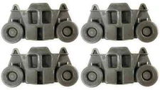 WDF780SLYM1 Whirlpool Dishwasher Lower Dishrack Rollers (4 Pack)