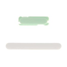 Cosmetic Button Set Power Volume Buttons for Google Pixel 4a 5G White Green