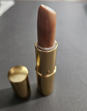 ESTEE LAUDER Pure Color   341 TIRAMISU  Crystal Lipstick VERY Rare GOLD Case  