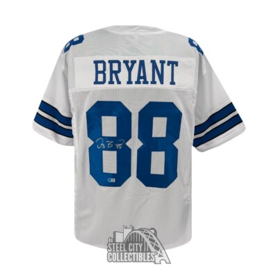 Dez Bryant Autographed Dallas Custom White Football Jersey BAS