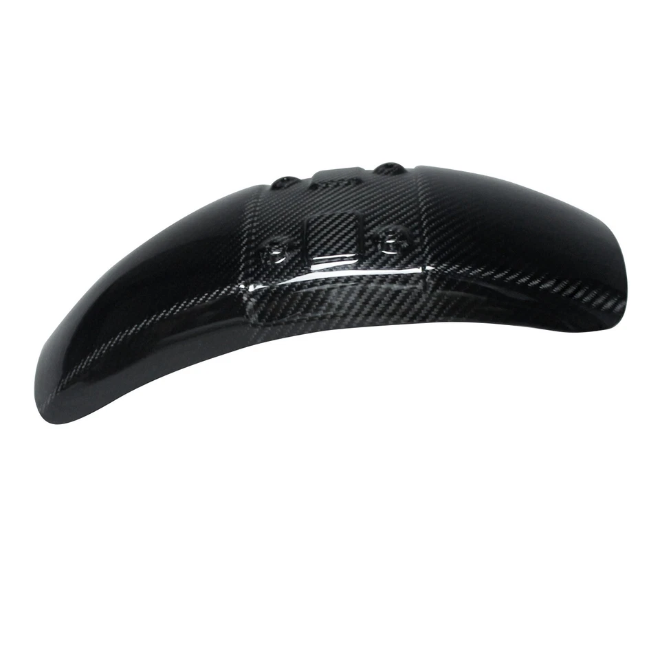 Black Carbon Fiber Front Fender for Harley Softail Fat Bob FXFB FXFBS 114 18-24 - Изображение 4 из 4