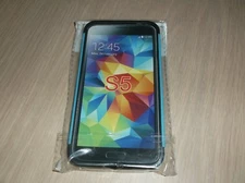 CellJoy Galaxy S5 Cell Phone Case Blue/Black