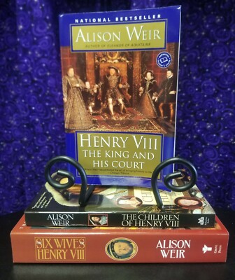 Alison Weir Anne Of Cleves Lot Of Henry VIII Books By Alison Weir:6