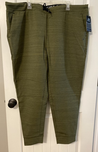Russell Training Fit Slim - Fusion Knit Jogger - Size 3XL - Green | eBay