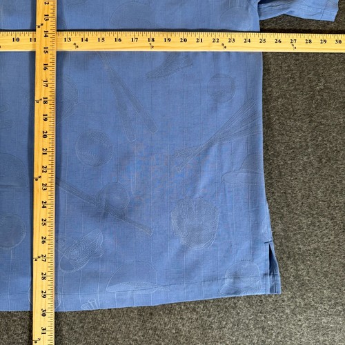 Reyn Spooner LA Dodgers Hemd Herren Large blau bestickt Regency Seide Jacquard - Bild 2 von 19
