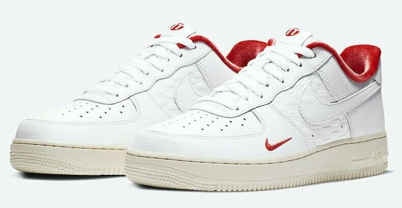 KITH x Nike Air Force 1 Low White Red CZ7926-100 From JP US 6.5 - 12  Authentic