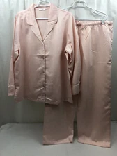 Women's Natori Satin Cropped Pajamas XL