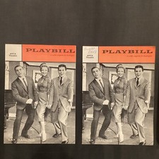 1958 Anya Theatre “Say, Darling” Playbill Program Pair