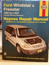 Haynes Repair Manual #36097 Ford Windstar & Freestar & Mercury Monterey 95-07