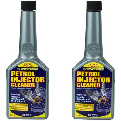 2 x Silverhook Petrol Injector Cleaner Treatment Additive Extra