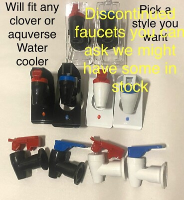 WATER COOLER AQUVERSE or CLOVER FAUCETS HOT AND COLD | eBay
