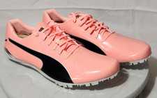 Puma EVOSPEED Eléctrico ELECTRO MELOCOTÓN Zapatos de Pista Picos 194475-02 Hombres 9 Mujeres 11