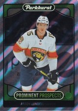 2021-22 Parkhurst Hockey Anton Lundell Prominent Prospects Foil PP11 Panthers