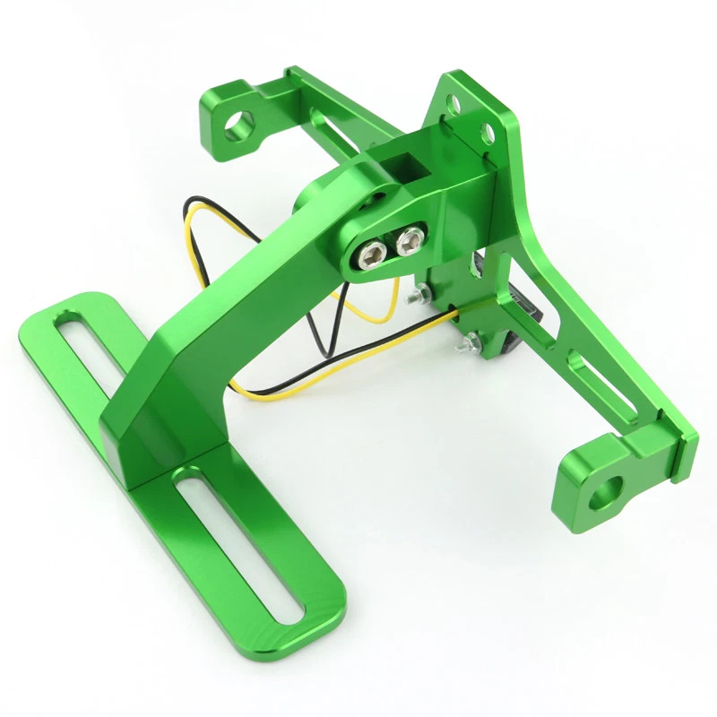 Soporte de matrícula apto para Kawasaki Ninja ZX-7R ZX-10R H2R ZX7R ZX10R Foto 3 de 4