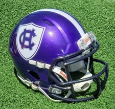 HOLY CROSS CRUSADERS 2024 FOOTBALL MINI HELMET, OTHER STYLES AVAILABLE