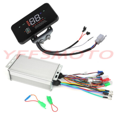 52V/60V/62V/72V Universal Brushless Controller+ Display Four Wheeler ATV Quad US