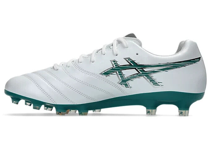 ASICS Soccer Cleats DS LIGHT X-FLY PRO 3 White/Rainy Lake ASICS Soccer Cleats DS LIGHT X-FLY PRO 3 White/Rainy Lake