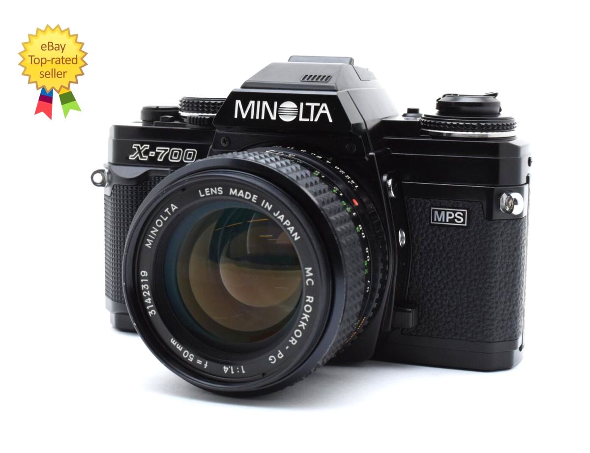 MINOLTA X-700 ブラック MD ROKKOR 50mm F/1.4 Minolta MD Rokkor-X 50mm f/1.4 Lens | eBay
