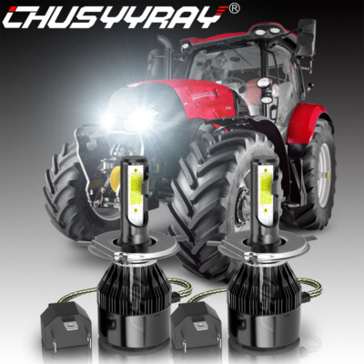 2 SUPER Brite LED light bulbs for Case IH Case IH MX100, MX110, MX120 MX135 More