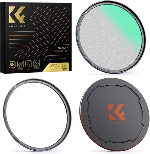 K&F Concept Magnetic Black Mist Filter 1/4 +Magnetic Basic Ring +Lens Cap Kit - Picture 17 of 79