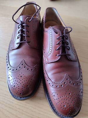 Bally Brougues 43 (9E)  rotbraun 