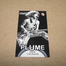 EDDIE VAN HALEN RARE MILLHOUSE TOBACCO CARD PLUME 3/3 #203