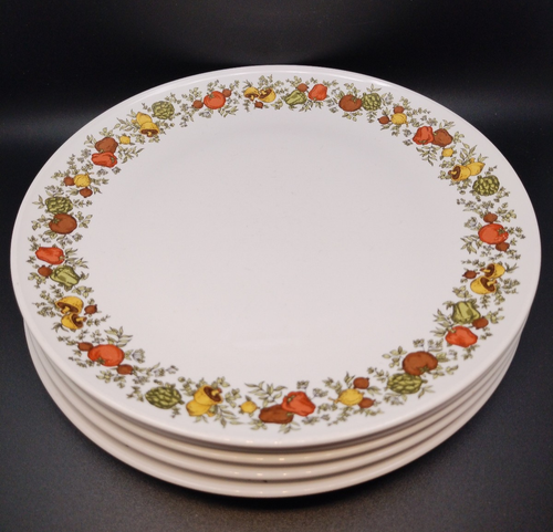 Spice Of Life Centura von Corning Salat/Mittagessen Pilz Teller 8,75" 5er Set
