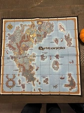 An Original Great Condition Ultima Online cloth map