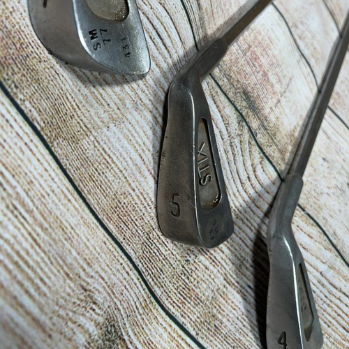 STIX Mens Golf Iron Set 4 5 7 8 9 Stainless Steel Shaft Right Handed Clubs - Picture 3 of 17