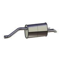 Ernst EndschalldäMpfer Auspuff Endtopf FüR Opel Meriva B 1.4 100 PS 95507082