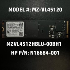 NEW PULL SAMSUNG PM9B1 512GB M.2 2280 PCIe 4x4 NVMe SSD Part :MZVL4512HBLU
