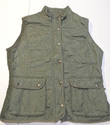 Eddie Bauer Women's Goose Down Lightweight Puffer Vest, Size Large 