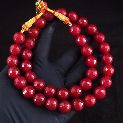 Most Attractive Onyx Amazing Cut 673.00 Cts Beaded Jewelery Necklace RK 04 E790