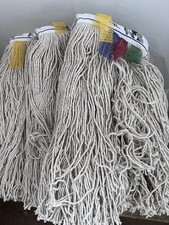 3 x 16 Unzen Baumwolle Kentucky Moppkopf Schwerlast Ersatz Bodenreinigung