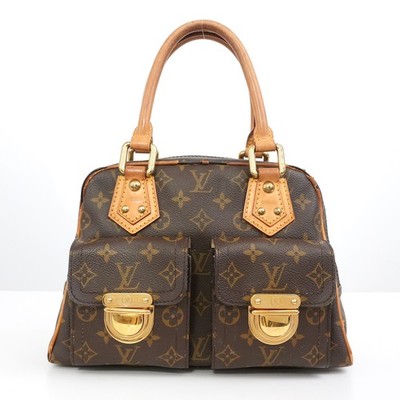 LOUIS VUITTON LV Monogram Manhattan PM M40026 Handtasche VI0035 Auth #57267A