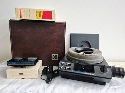 Rebuilt Kodak Carousel 5400 Slide Projector Fully Functional See Video 2443