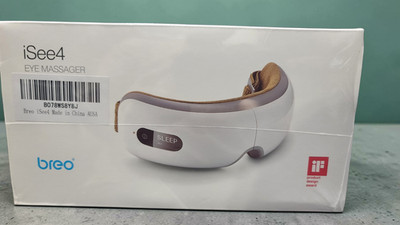Breo iSee4 Eye Massager, AIR PRESSURE, POINT MASSAGE,HEAT COMPRESSION,VIBRATION